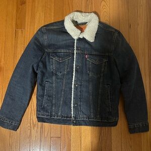 Levi’s Sherpa denim jacket